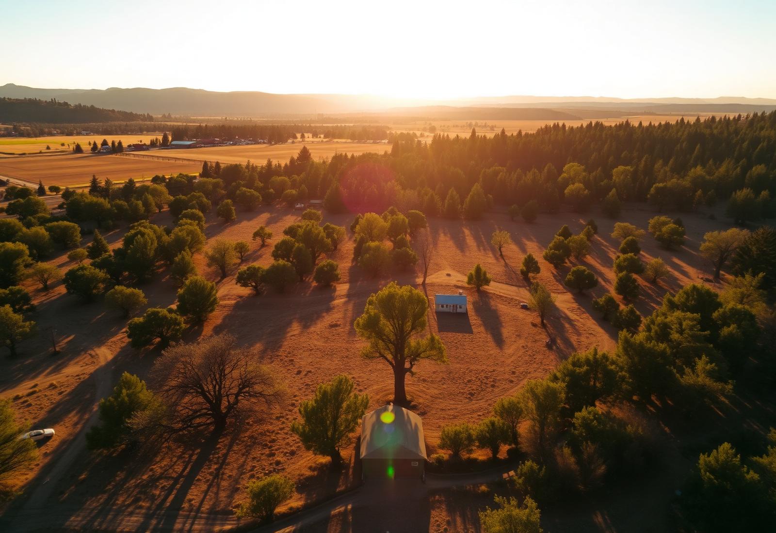 Northern California land parcel